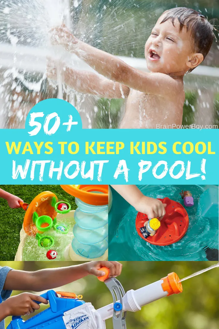 If your kids don't want to go outside because it is too hot. Or, they keep begging for a pool. We have solutions!! We found the very best backyard water toys for keeping kids cool all summer long no matter how hot it gets. BONUS: They are off screens, having fun, learning and moving around!!