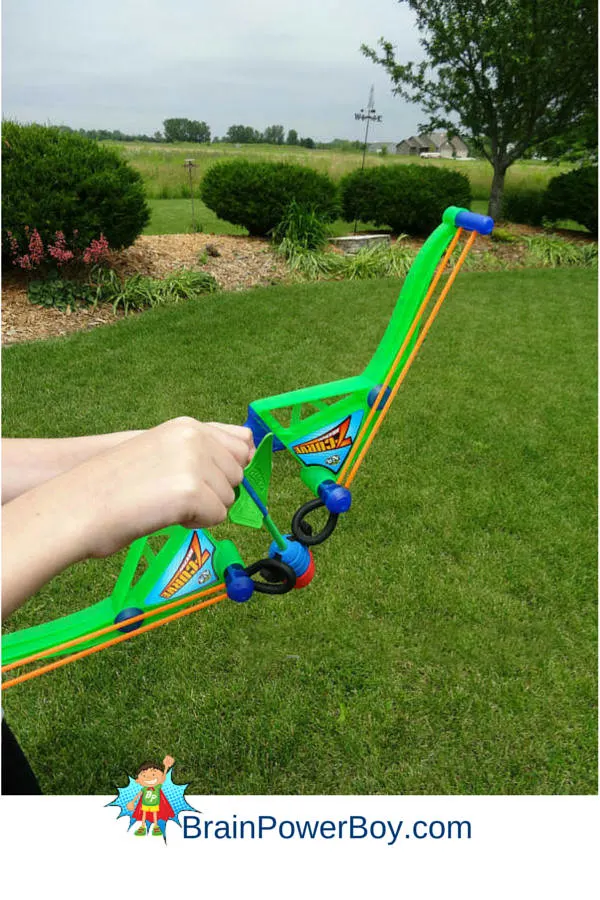 Archery with Zing Air Z-curve Bow