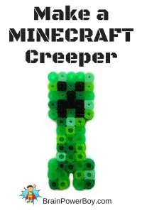 Minecraft Perler Bead Pattern: Ghast