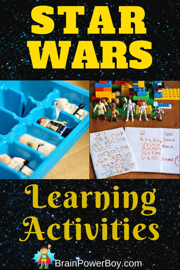Star Wars Learning Activities