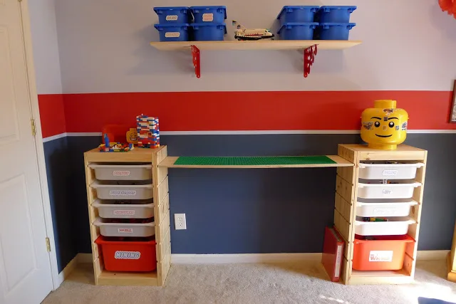 Adjustable LEGO Table IKEA