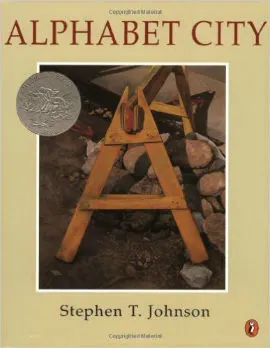 alphabet-city cityscape and construction abc book