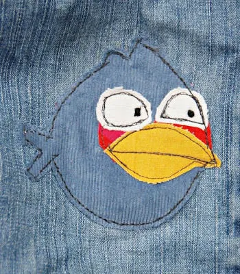 Angry Birds Pants Patch