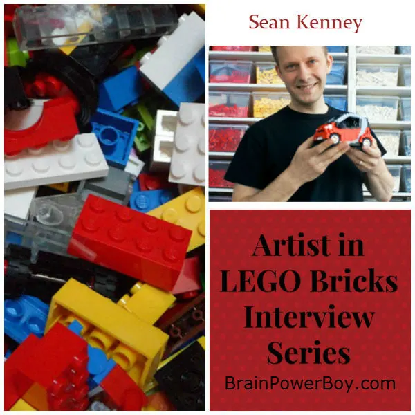 Artist in LEGO Bricks Interview Series: Sean Kenney. Sean has some great things to say about LEGO and learning plus see some of his great work | BrainPowerBoy