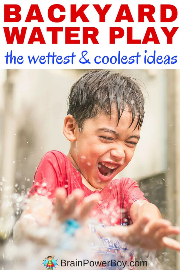 THE wettest and coolest backyard water play ideas ever! You know those hot days when you just want something fun to do with the kids? Need something that will cool them down and let them have fun in the summer sun? You will have a blast with your kids this summer by doing a few of these. Click the image to see them all.