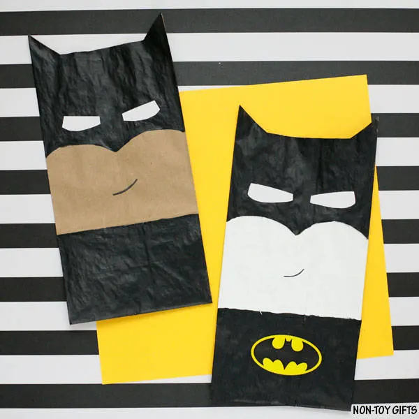 Batman Made Out of Paper Bag