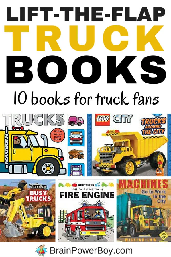 Lift-the-Flap Truck Books