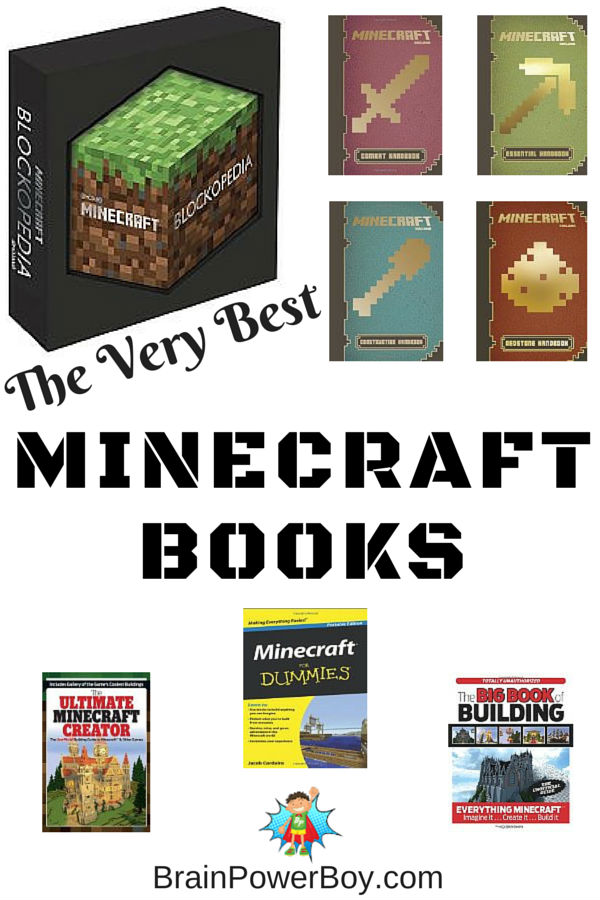 Minecraft is super popular. Click through to find the best Minecraft books for moving beyond beginner.
