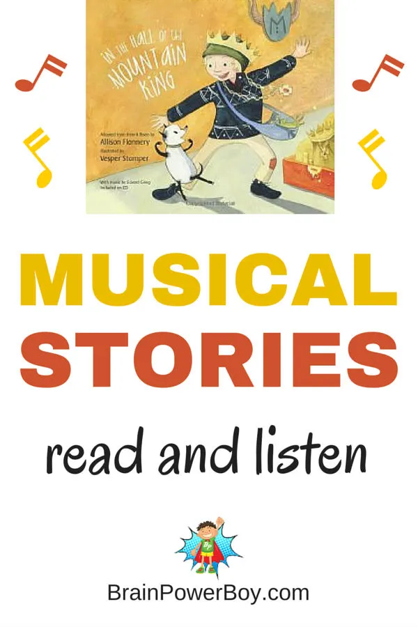 Musical stories are a wonderful way to share a book and a new music style with your kids. Engaging stories that they will really enjoy. BONUS: Free ways to make your own music online.