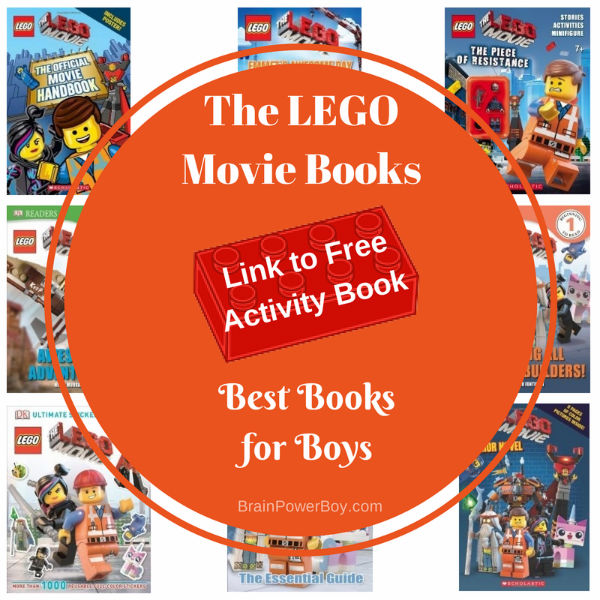 Best Books for Boys The LEGO Movie Brain Power Boy