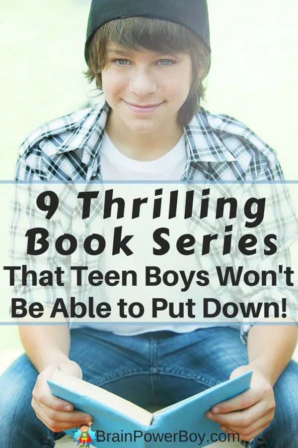 Looking for books for your teen boy? Look no further! Try these thrilling book series for teen boys that they won't be able to stop reading.