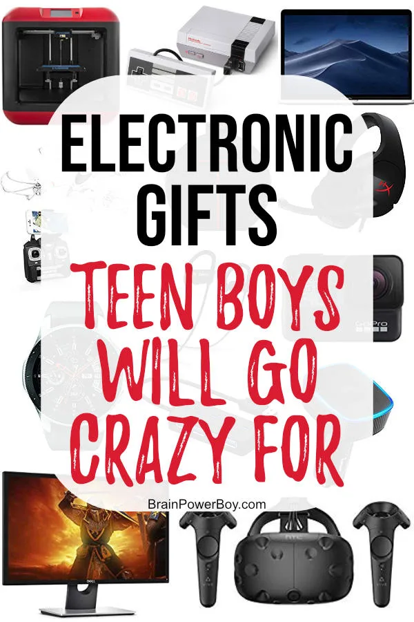Wondering what gift to buy for a teen boy? You have to see these Electronic Gifts Teen Boys Will Go Crazy For! This is the only list you need. Tap or click to get incredible ideas.