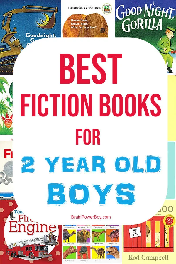 Wonderful fiction books for 2 year old boys. Do not miss these!