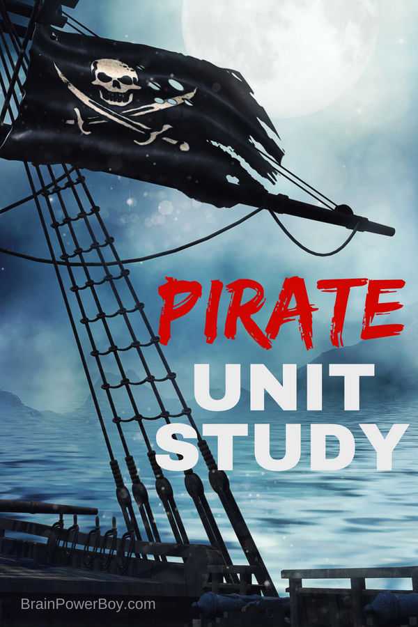 Best Pirate Unit Study Ever! Your kids are going to love this and they will BEG to learn more and more about pirates.