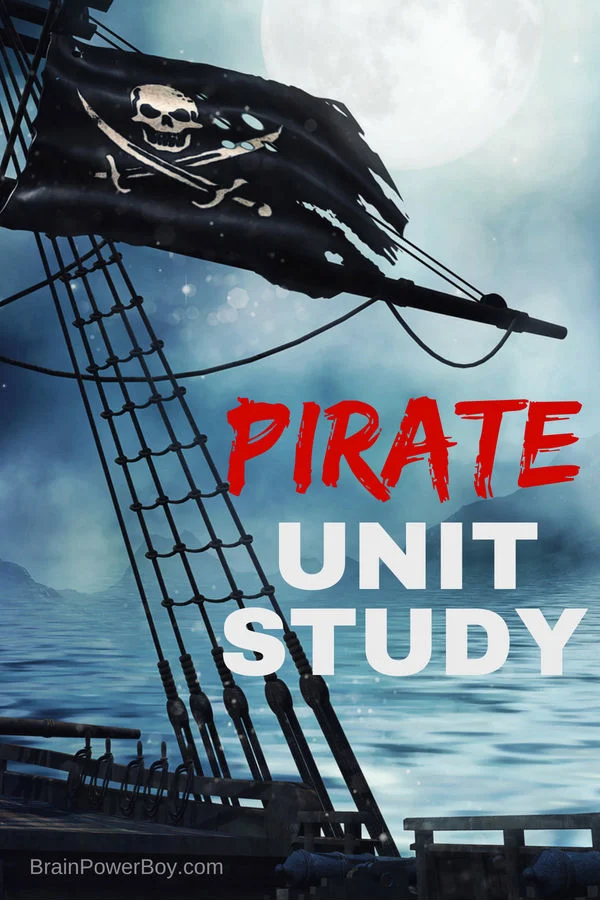Best Pirate Unit Study Ever! Your kids are going to love this and they will BEG to learn more and more about pirates.