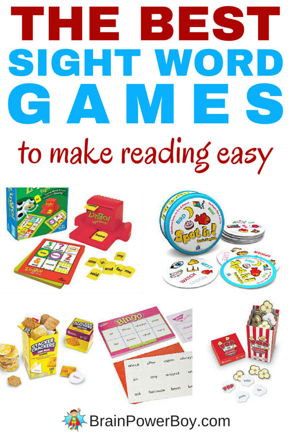 The Best Sight Word Games to Make Reading Easy
