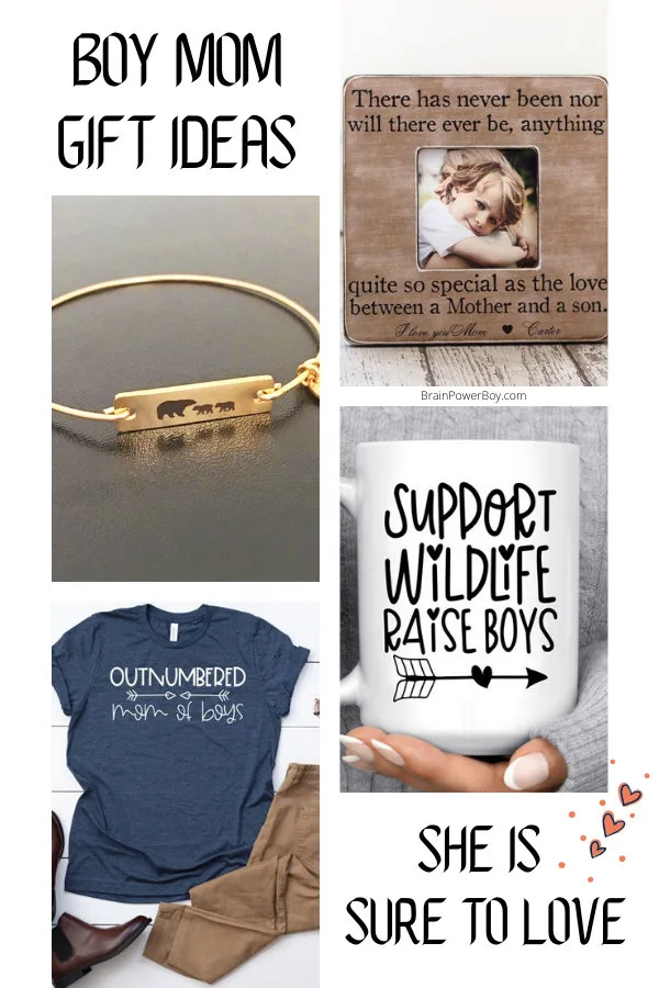 Gift Ideas for Mom Mothers Day Rocking the Boy Mom Life W - Sweet Family  Gift