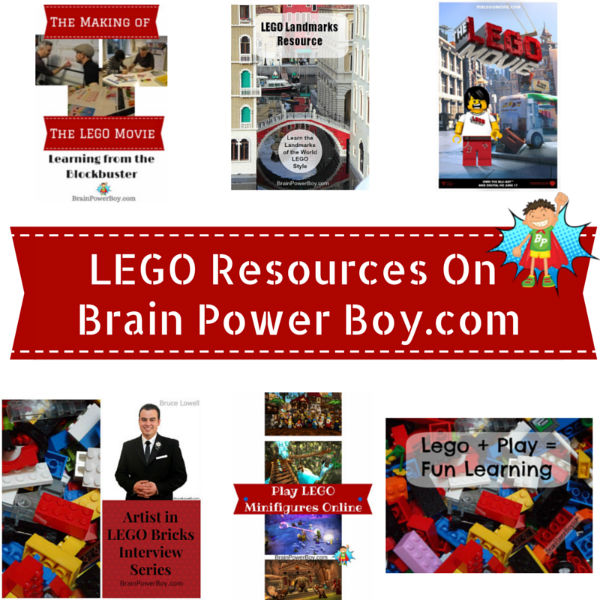 LEGO Resources for Boys. Fun Activities, Books, Interviews with LEGO Builders, The LEGO Movie and More.