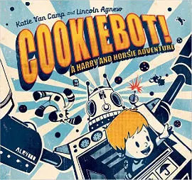 Cookiebot! With retro illustrations and a robot theme you simply can't go wrong.