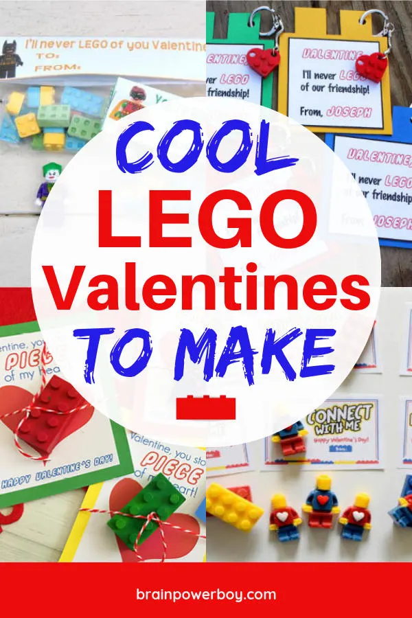 Do no miss this great collection of Cool LEGO Valentines to Make! These are the best LEGO valentines out there and they are a lot of fun to make and give.