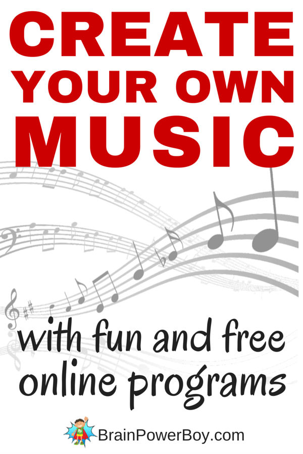 Get creative with music. Make your own music compositions for free with online resources. BONUS: List of musical stories to share with kids.