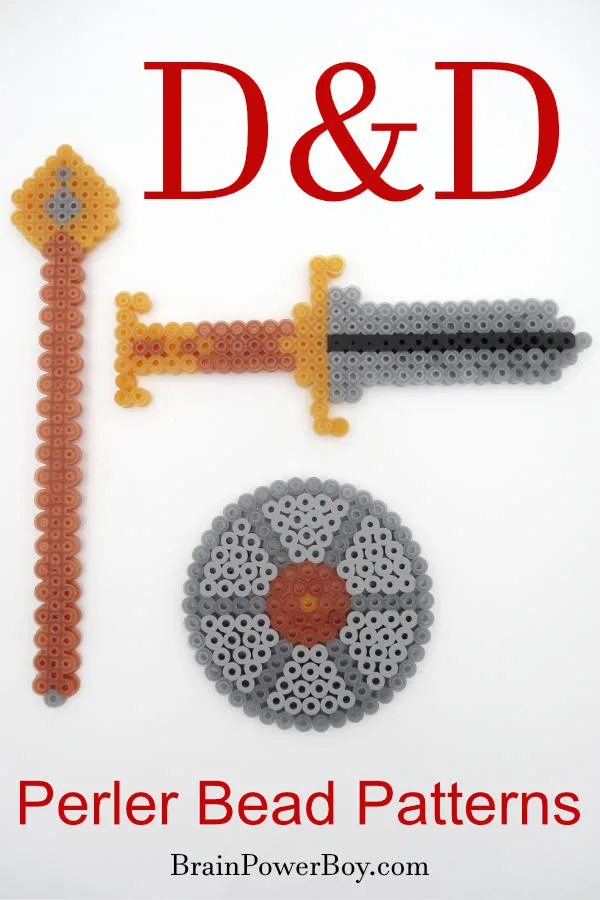 Dungeons & Dragons Perler Bead Patterns