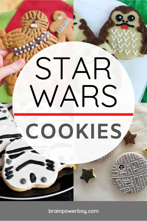 DIY Star Wars Cookies that you can actually make! We found easy to make cookies that look fabulous. Great for Star Wars birthday parties or May the 4th be with you day!
