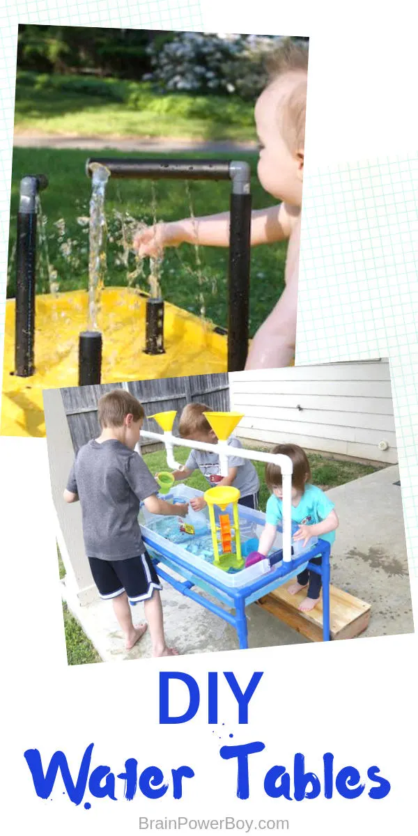 Do not miss these water tables that will turn your backyard into a fun, cool place to enjoy!