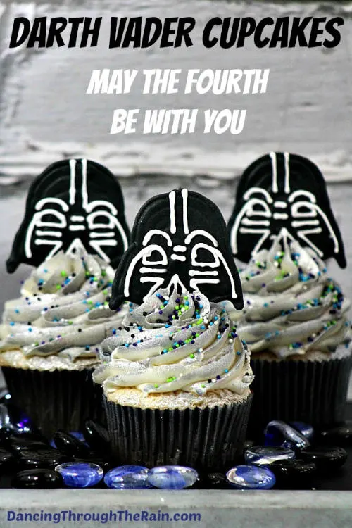 Star Wars Dark Side Darth Vader Cupcakes 