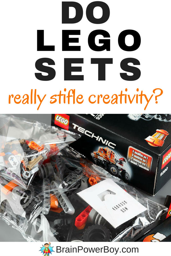 Do LEGO sets stifle creativity? Are sets ruining your child's ability to use their imagination? Click to read.