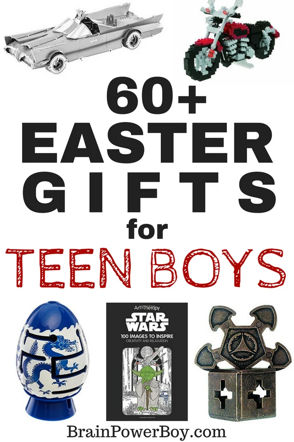 The Best - The Perfect - The Most Wanted - Easter Gifts for Teen Boys! 60 plus unique ideas that teen boys are going to love to find in their Easter baskets. Click to get them now.