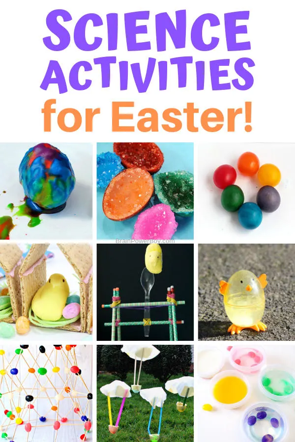 These fun Easter Science and STEM activities are awesome! Kids LOVE them!!