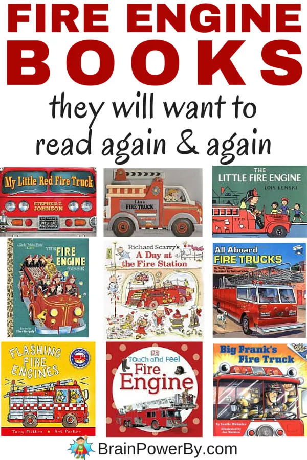 The very best fire engine books that your child will want to read again and again. Includes toy books, board books and picture books. Get them learning about fire engines.