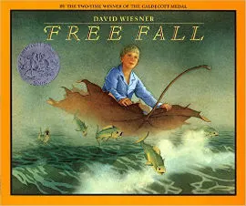 Free Fall a journey wordless picture book with fantasy and boy character