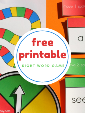 Free Printable Sight Word Games