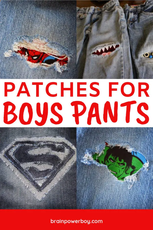 Patches for Boys Jeans - A Fun Way To Fix Holes in Their Pants