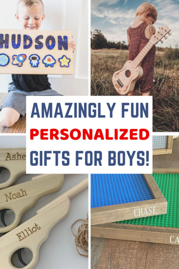 Personalized gifts for little sales boys