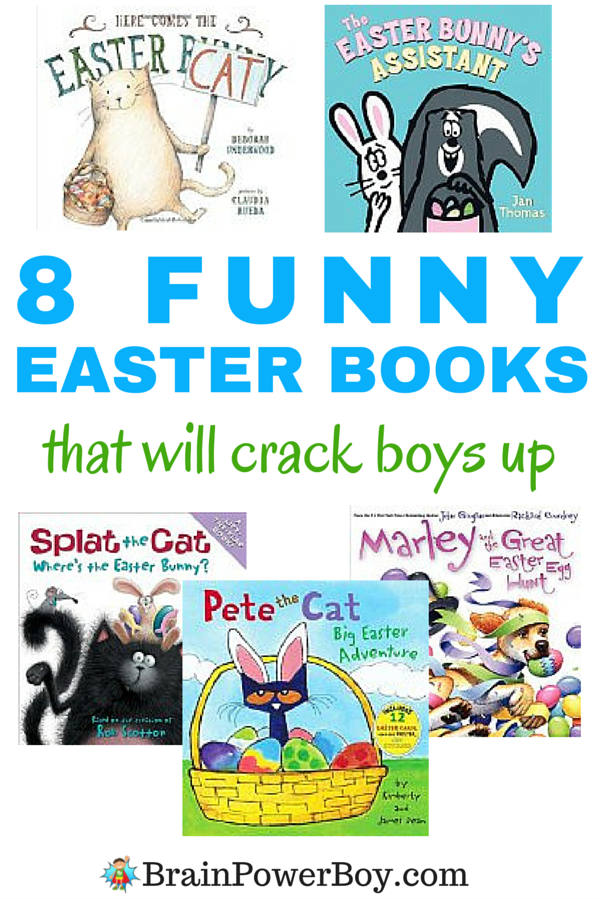Funny Easter Books for Boys - Brain Power Family