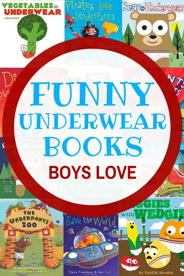 Best Books for Boys: Silly Underwear Books