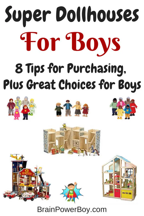 Gift Guide for Boys: Dollhouses