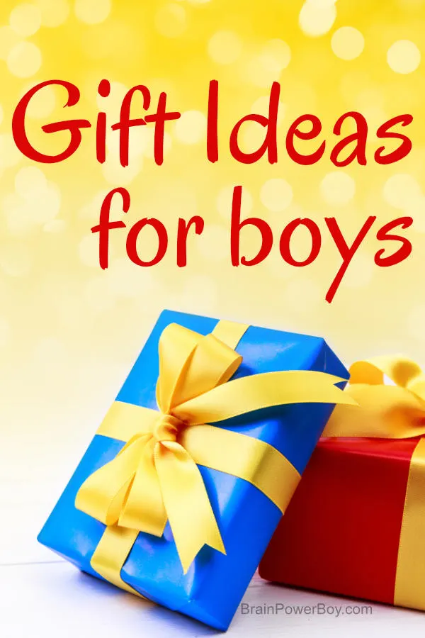 Gift ideas for boys! If you have to purchase a gift for a boy, this is the list you need. So many wonderful gift ideas perfect for your boy.