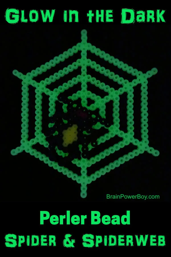 Glow in the Dark Crafting Ideas  Perler bead art, Perler beads, Perler bead  patterns