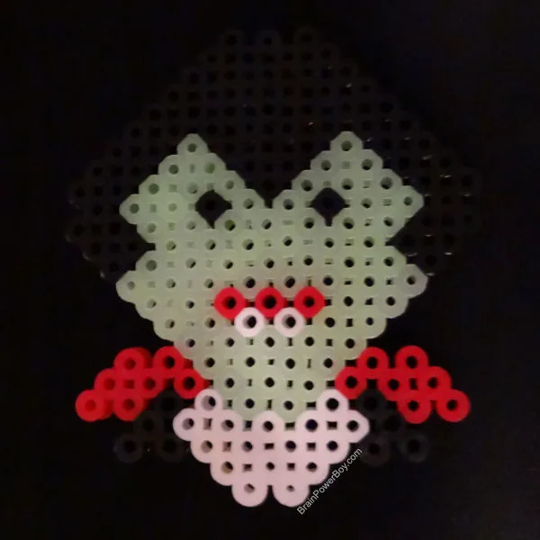 Pennywise Glow in the Dark Perler Bead 