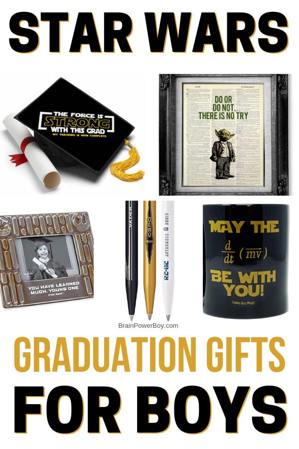 Graduation store gift boy