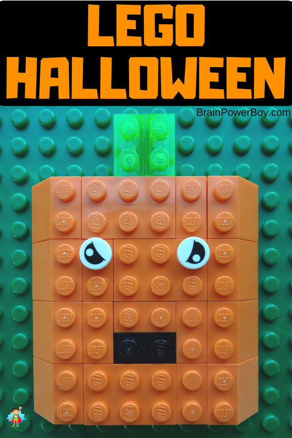 3 super fun Halloween LEGO Designs to make. Make these LEGO mosaics: pumpkin, Frankenstein's Monster and skeleton (see it by clicking on the image to go to the article) for a fun Halloween craft project for kids.