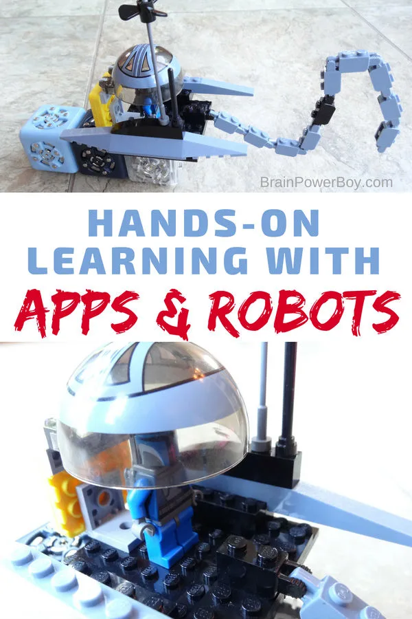 Combining LEGO, robot blocks, Bluetooth, and apps gave us a way to learn that was so engaging and fun! Go check it out!! (with ad Home Science Tools)