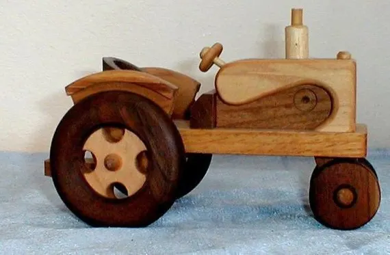 Heirloom Quality Wooden Tractor