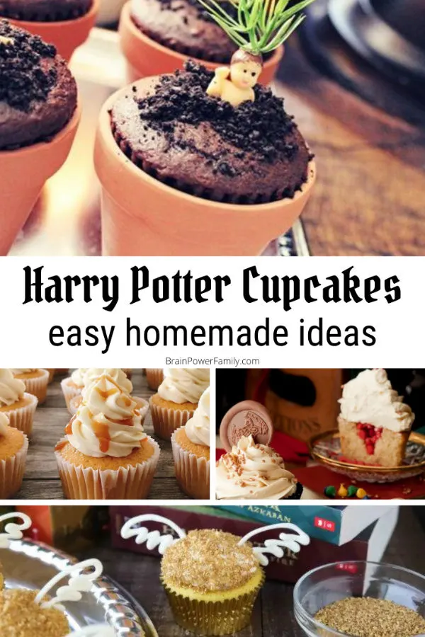 Easy Homemade Harry Potter Cupcakes