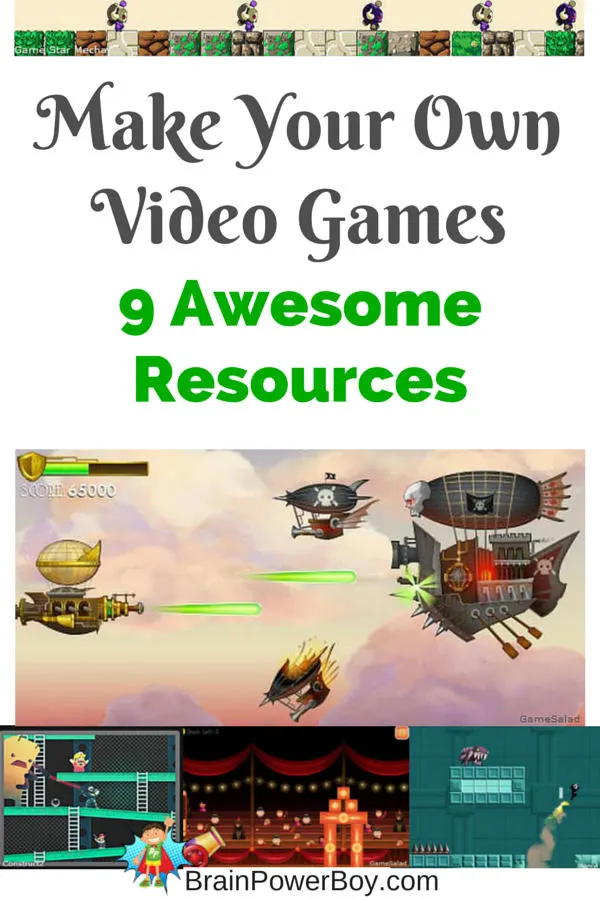 Video games are fun to play. Have even more fun by making your own games. Try this Homeschool Unit Study Video Games for great resources.