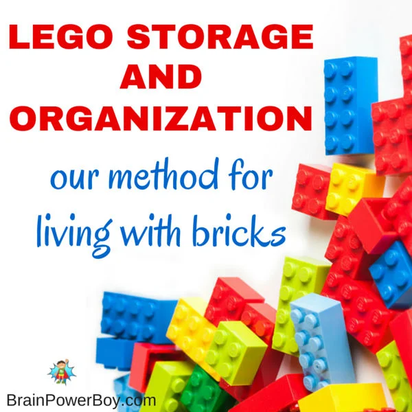 Looking for an easy and effective way to story LEGO bricks and sets? Pictures of what methods we use. Life with LEGO has been so much better ever since we did this.